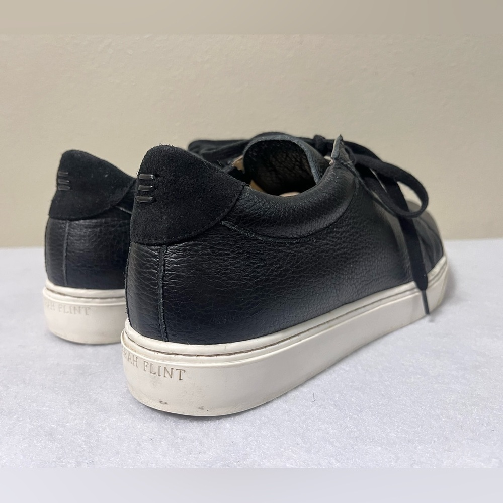 Sarah Flint Perfect Sneaker Black Leather Lace Up Shoes Women’s Size 11 EU 42 - Picture 7 of 10